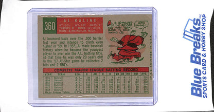 1959 Topps - Al Kaline - #360 - baseball - Tigers