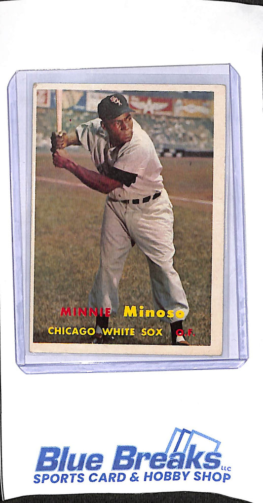 1957 Topps - Minnie Minoso - #138 - baseball - White Sox