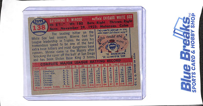 1957 Topps - Minnie Minoso - #138 - baseball - White Sox