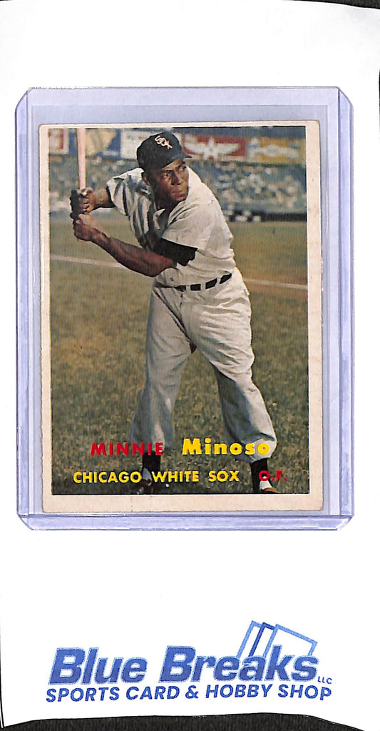 1957 Topps - Minnie Minoso - #138 - baseball - White Sox