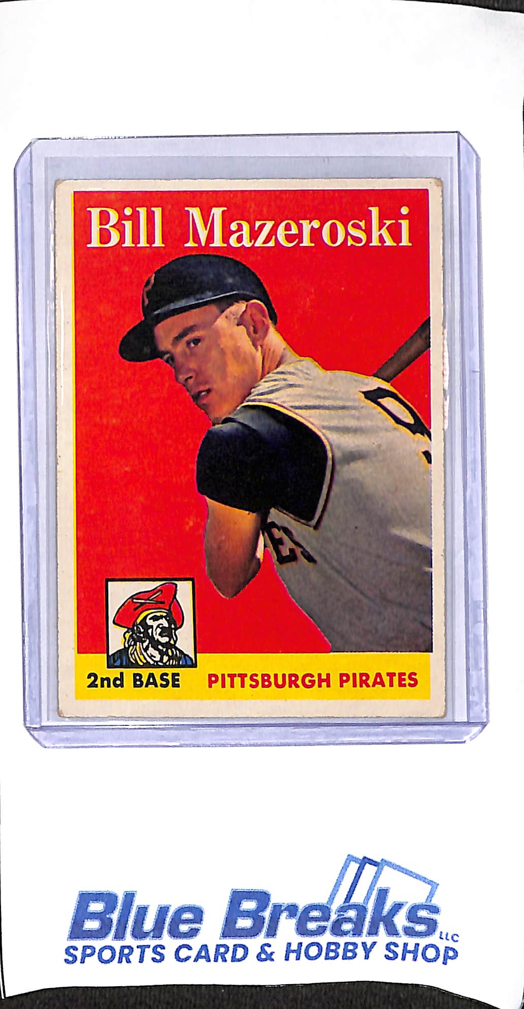 1958 Topps - Bill Mazeroksi - #238 - baseball - Pirates