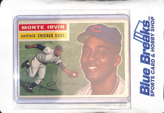 1956 Topps - Monte Irvin - #194 - baseball - Cubs