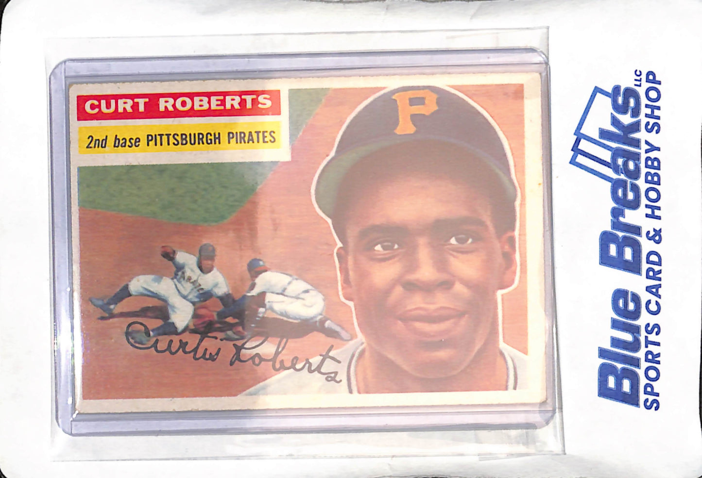 1956 Topps - Curt Roberts - #306 - baseball - Pirates