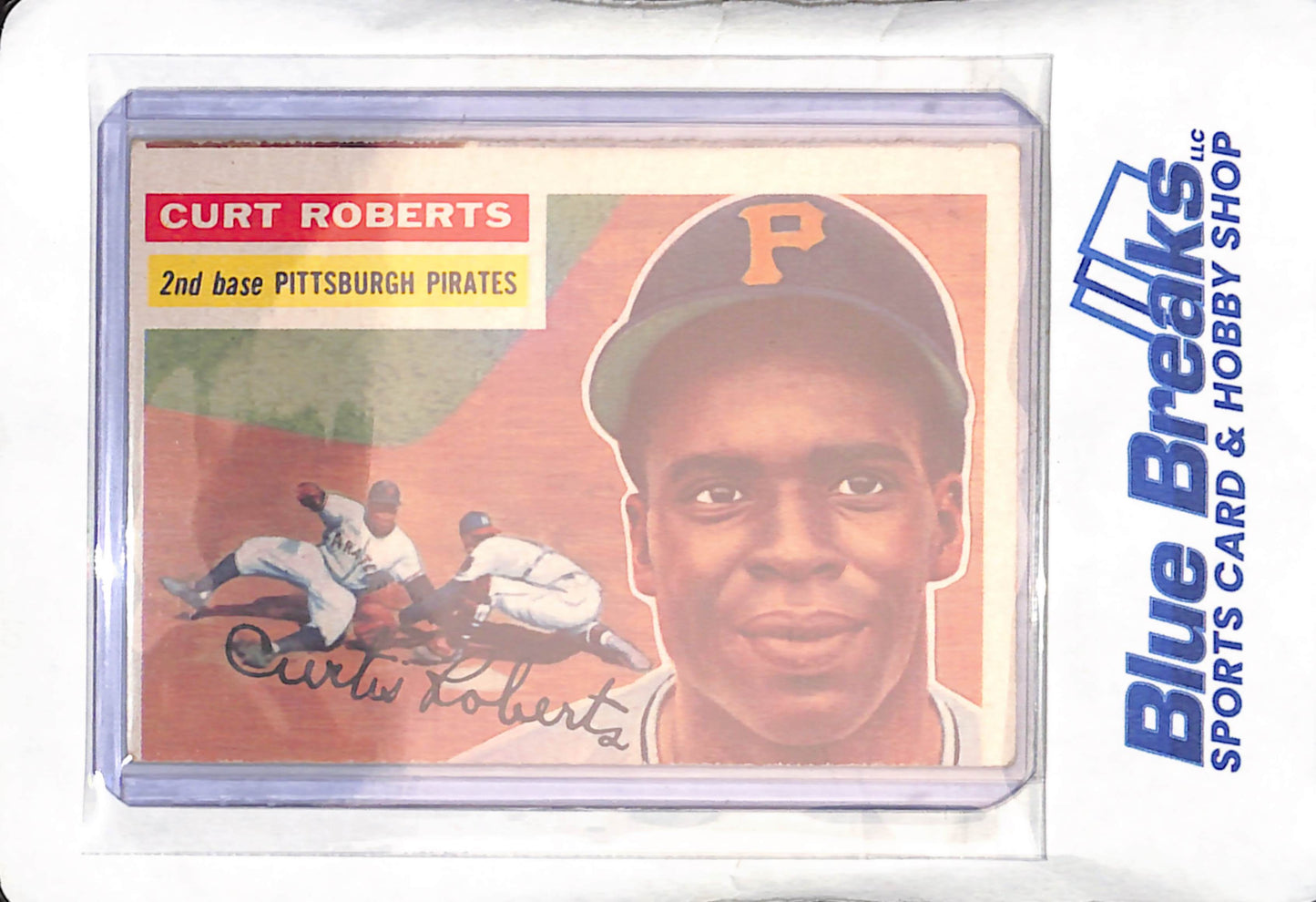 1956 Topps - Curt Roberts - #306 - baseball - Pirates