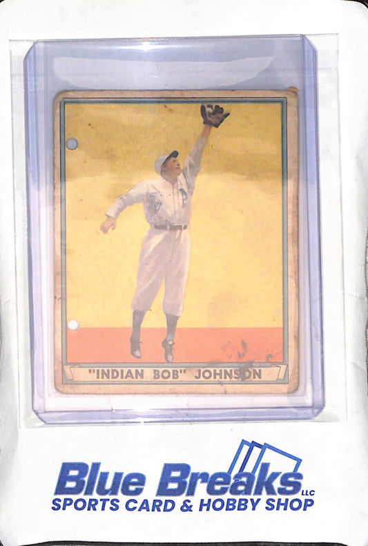 1941 Playball - "Indian Bob" Johnson - #22 - baseball - Athletics