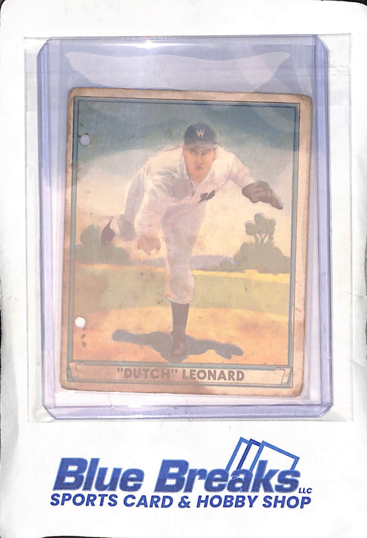 1941 Playball - "Dutch" Leonard - #24 - MLB - Senators/Nationals