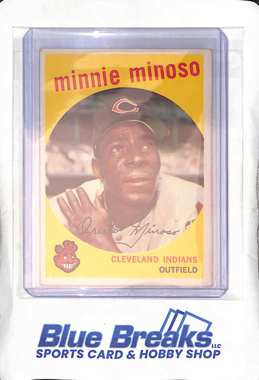 1959 Topps - Minnie Minoso - #80 - baseball - White Sox