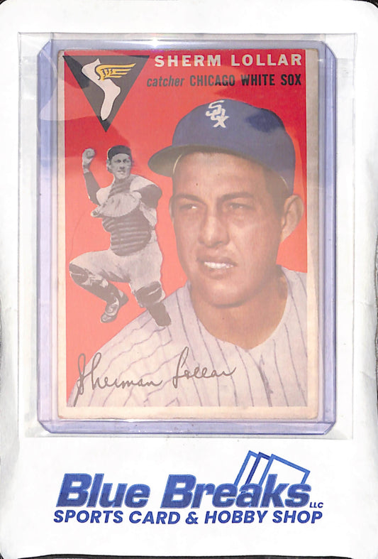 1954 Topps - Sherm Lollar - #39 - baseball - White Sox