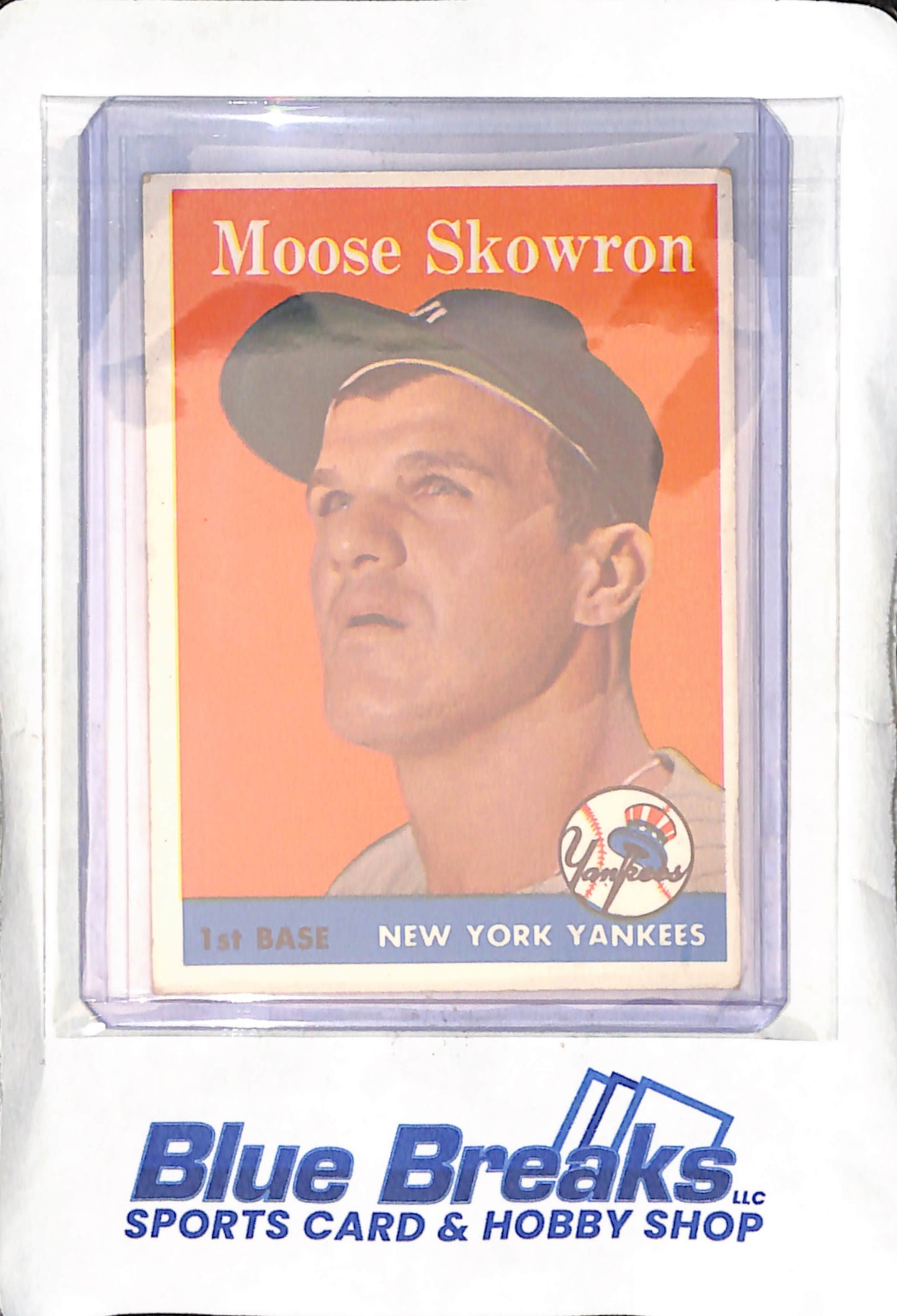 1958 Topps - Moose Skowron - #240 - baseball - Yankees