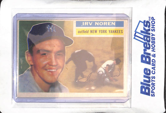 1956 Topps - Ira Noren - #253 - baseball - Yankees