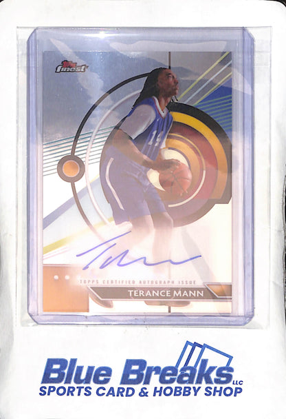 2023-24 Topps - Finest - Terance Mann - auto - #FA-TMA - basketball - Clippers