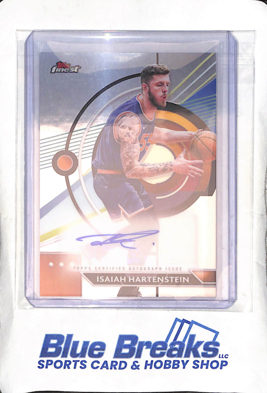 2023-24 Topps - Finest - Isaiah Hartenstein - auto - #FA-IH - basketball - Knicks