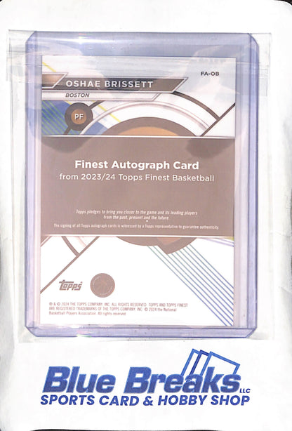 2023-24 Topps - Finest - Oshae Brissett - auto - #FA-OB - basketball - Celtics