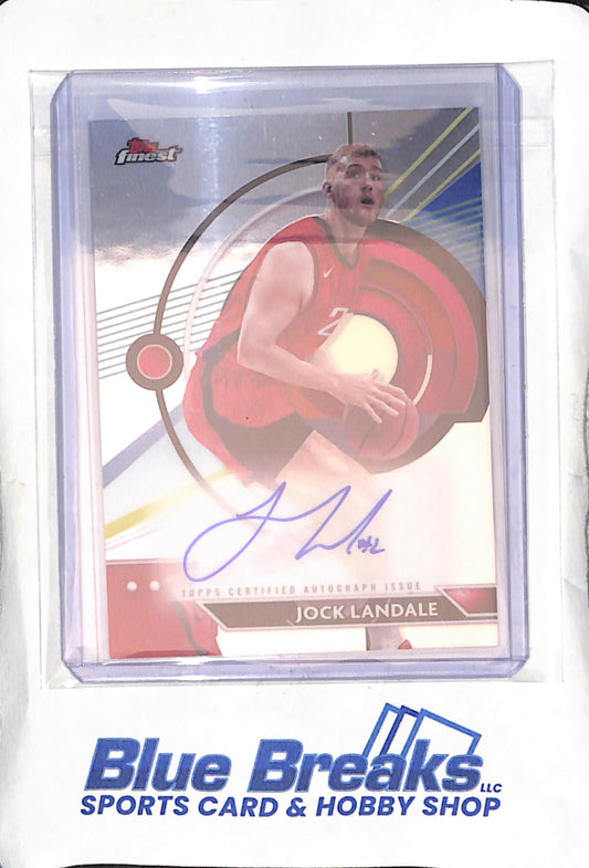 2023-24 Topps - Finest - Jock Landale - auto - #FA-JL - basketball - Rockets