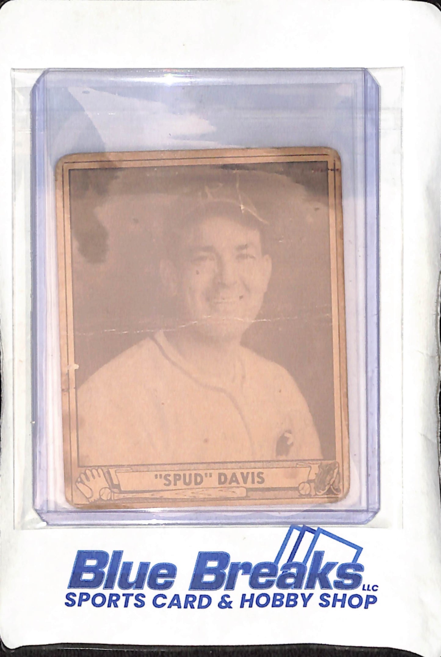 1940 Playball - "Spud" Davis - #163 - baseball - Pirates