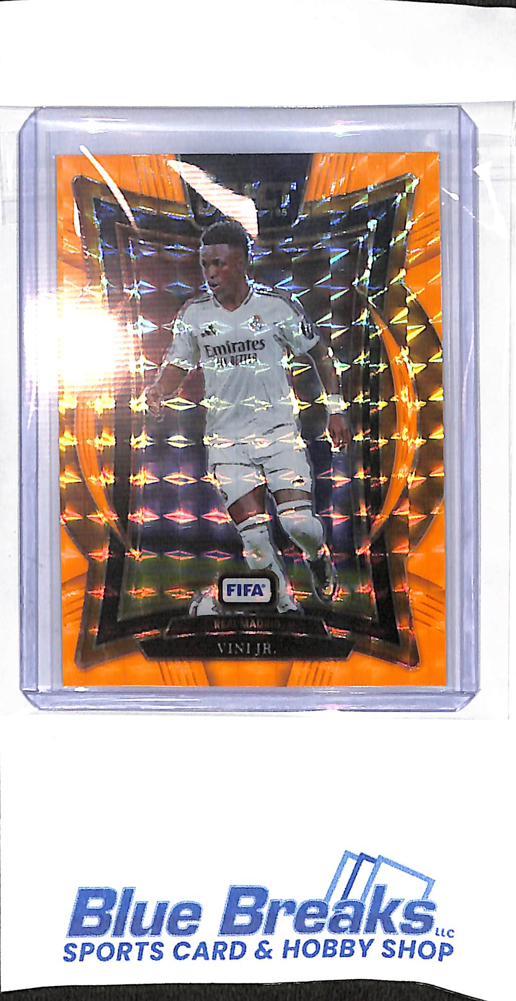 2024-25 Panini - Select FIFA - orange - Vini Jr - 092/125 - #4 - soccer - Real Madrid
