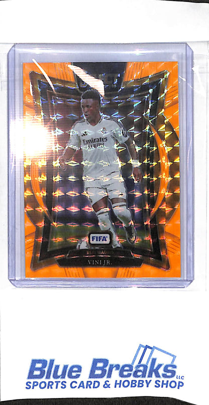 2024-25 Panini - Select FIFA - orange - Vini Jr - 092/125 - #4 - soccer - Real Madrid