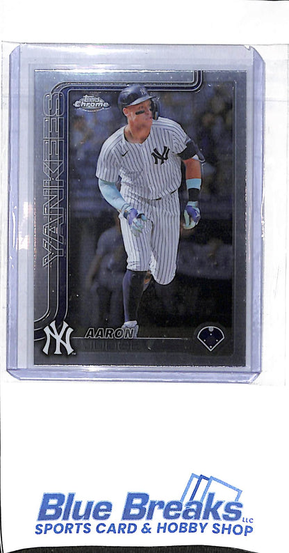 2025 Topps Chrome - Aaron Judge - #99 - baseball - Yankees