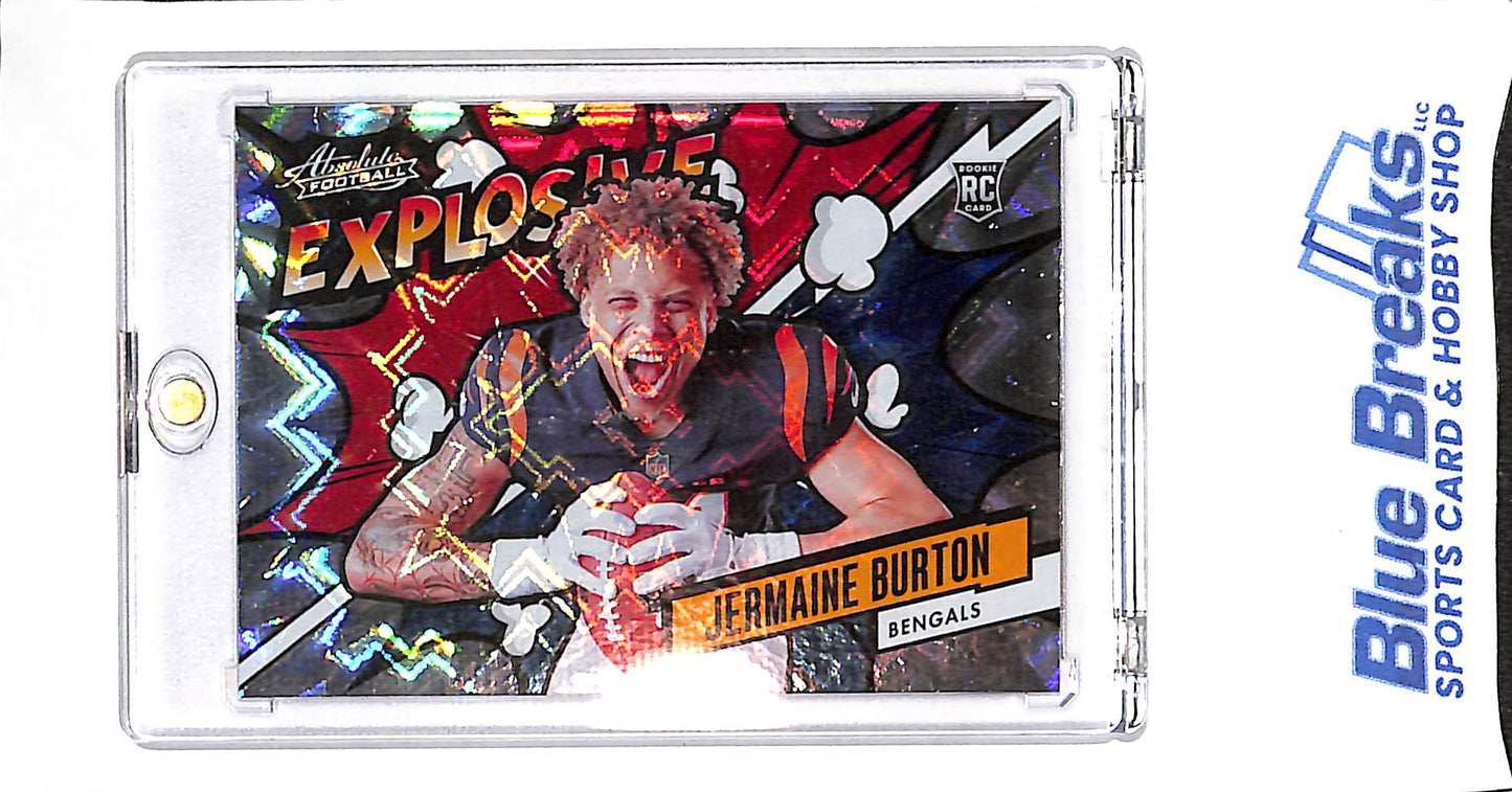 2024 Panini - Absolute - Explosive - Jermaine Burton - #EX-JBN - football - Bengals