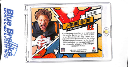 2024 Panini - Absolute - Explosive - Jermaine Burton - #EX-JBN - football - Bengals