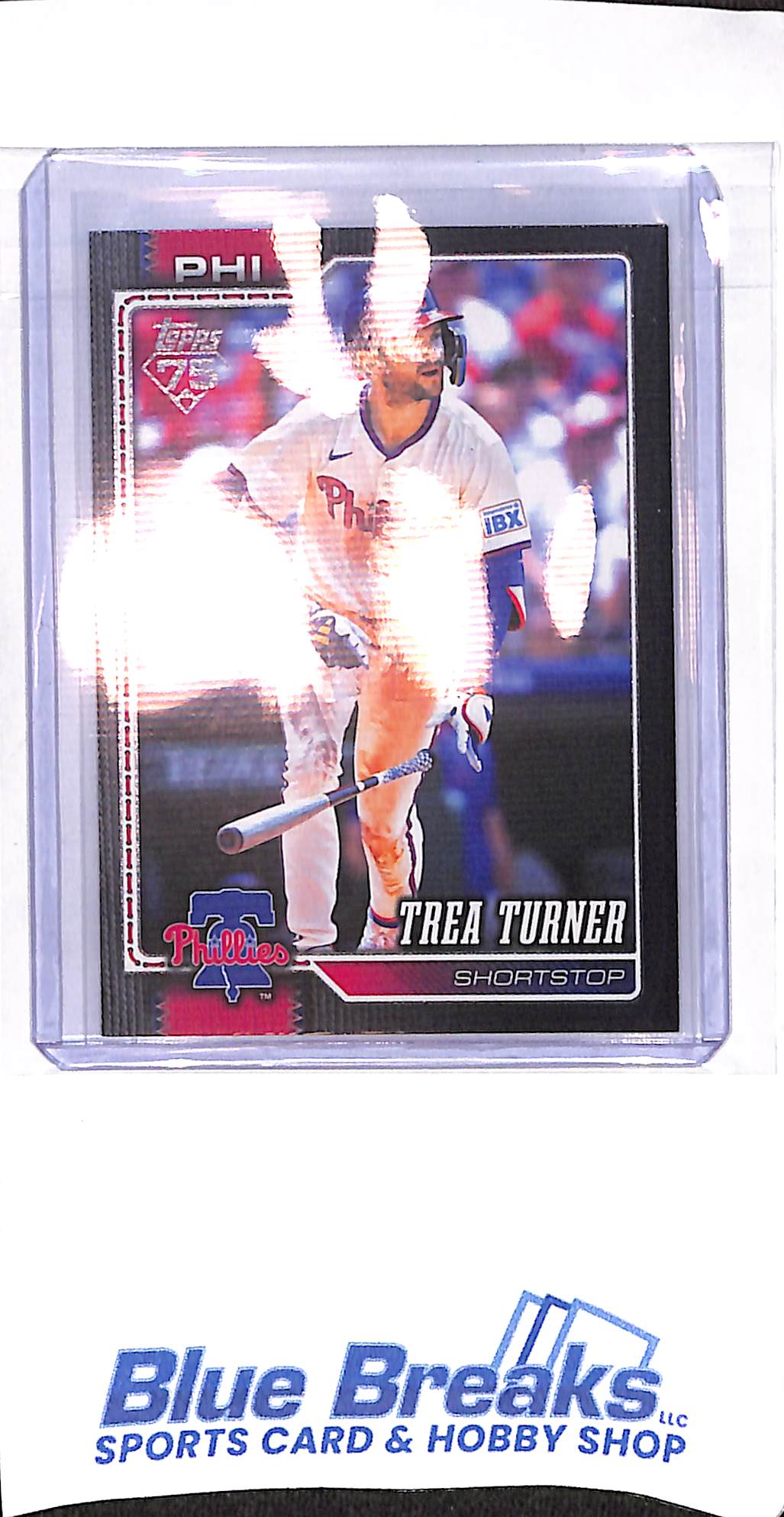2026 Topps - Series 1 - black - Trea Turner - 32/75 - #322 - baseball - Phillies