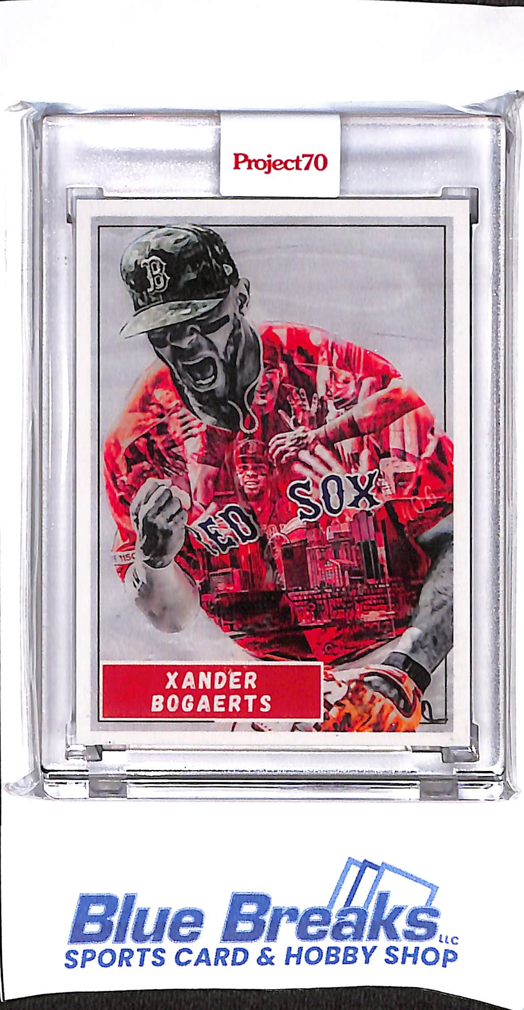 2021 Topps - Project 70 - 1961 Design - Xander Bogaerts - Lauren Taylor - #658 - baseball - Red Sox