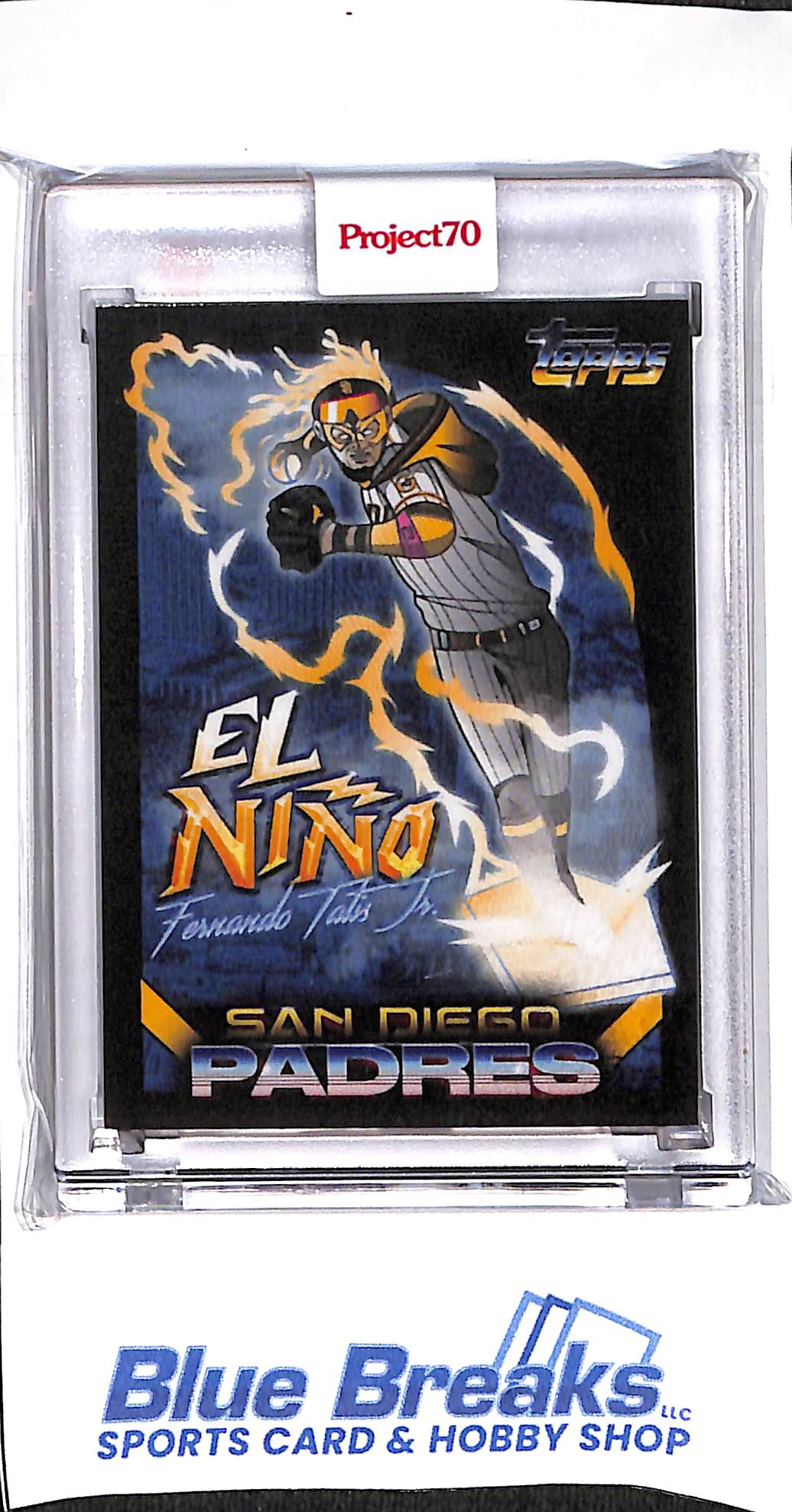 2021 Topps - Project 70 - 1993 Topps - Fernando Tatis Jr - Jeff Staple - #603 - baseball - Padres