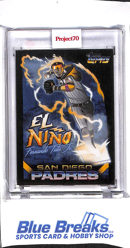 2021 Topps - Project 70 - 1993 Topps - Fernando Tatis Jr - Jeff Staple - #603 - baseball - Padres