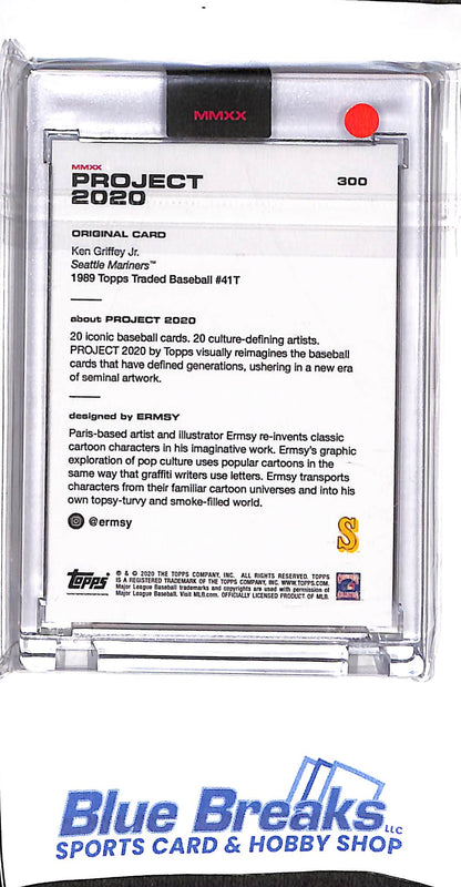 2020 Topps - Project 2020 - 1989 Traded baseball #41T - Ken Griffey Jr - Ermsy - #300 - baseball - Mariners