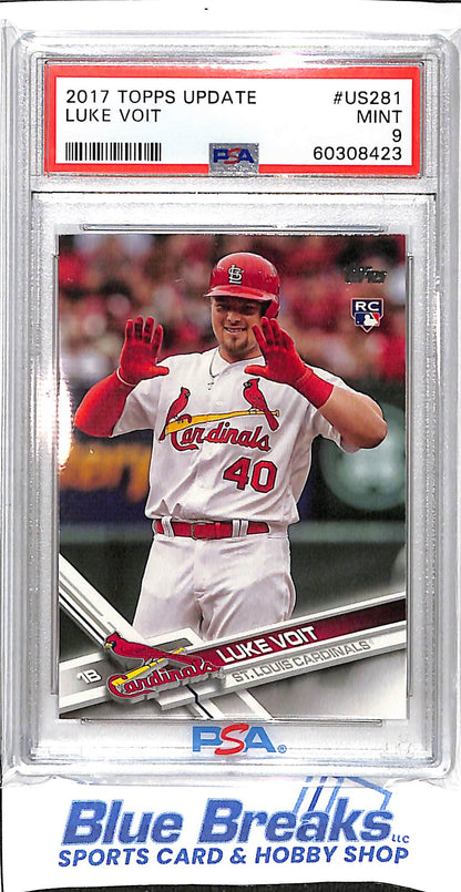 2017 Topps Update - Luke Voit - RC - #US281 - baseball - Cardinals