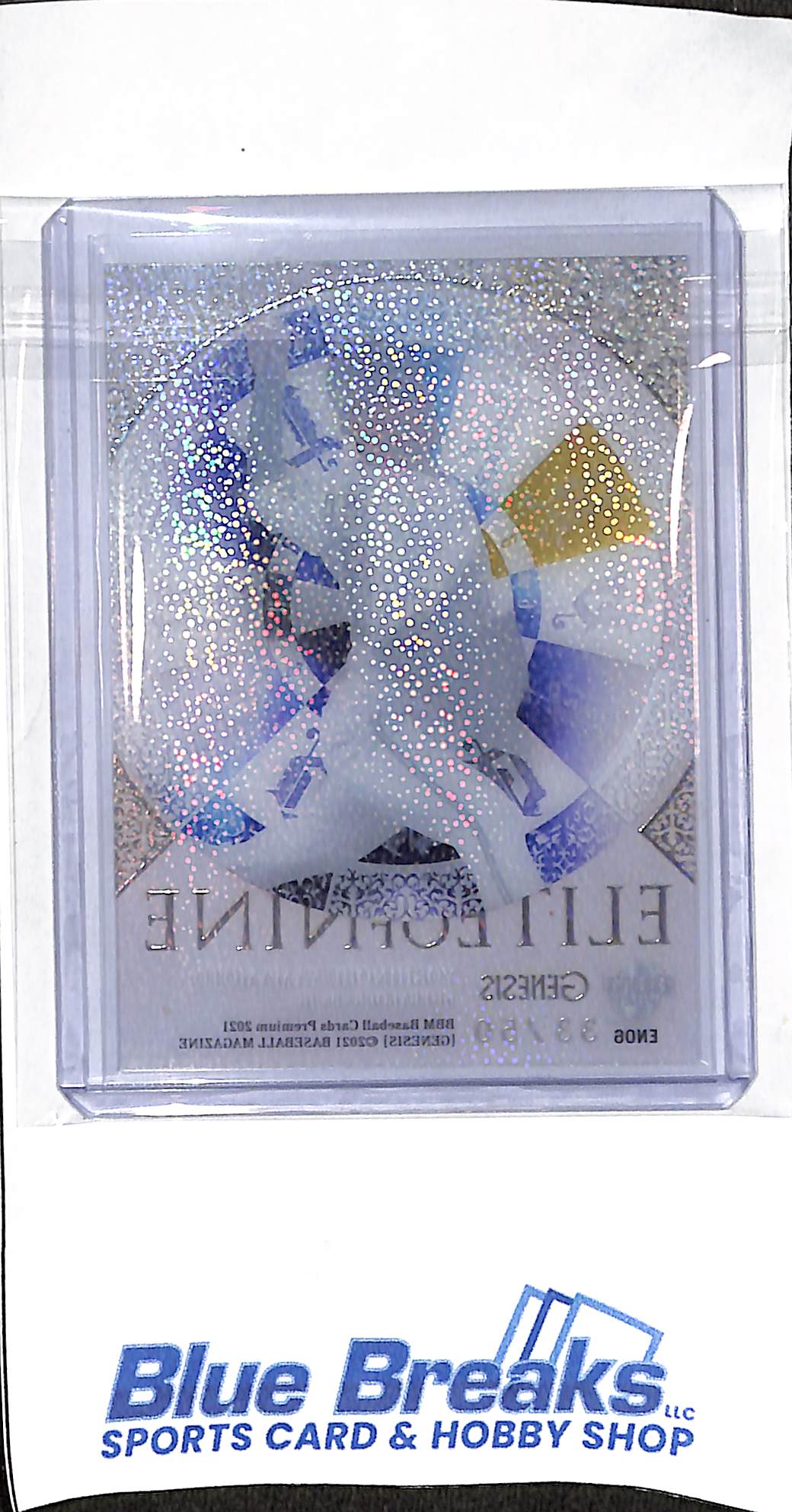 2021 BBM Genesis - Elite of Nine - EN06 - Yoshinobu Yamamoto - baseball - Orix Buffaloes - Los Angeles Dodgers - 33/50