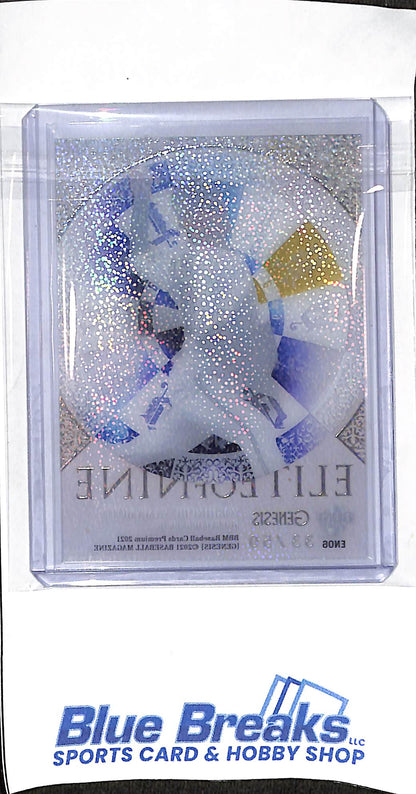 2021 BBM Genesis - Elite of Nine - EN06 - Yoshinobu Yamamoto - baseball - Orix Buffaloes - Los Angeles Dodgers - 33/50
