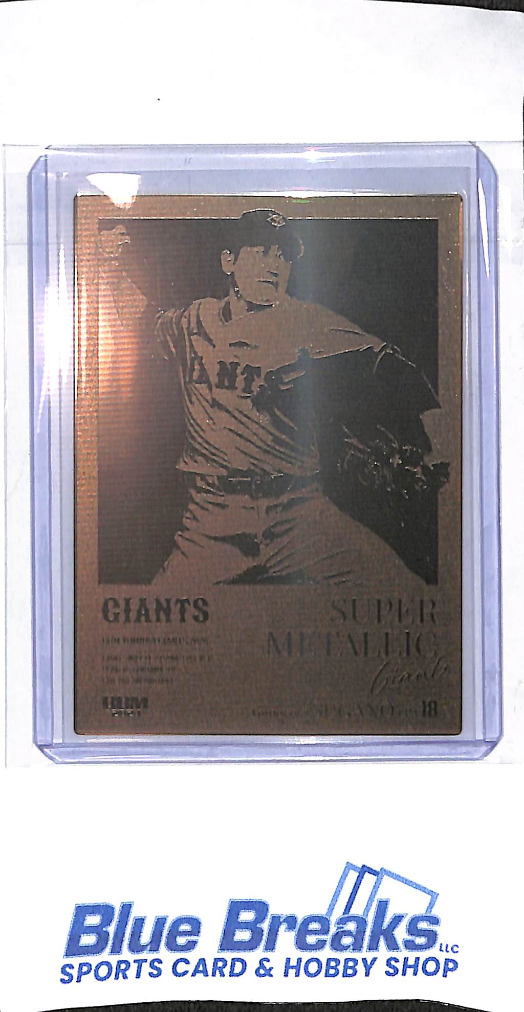 2024 BBM - Super Metallic Giants - Tomoyuki Sugano - 04/18 - baseball - Yomiuri Giants