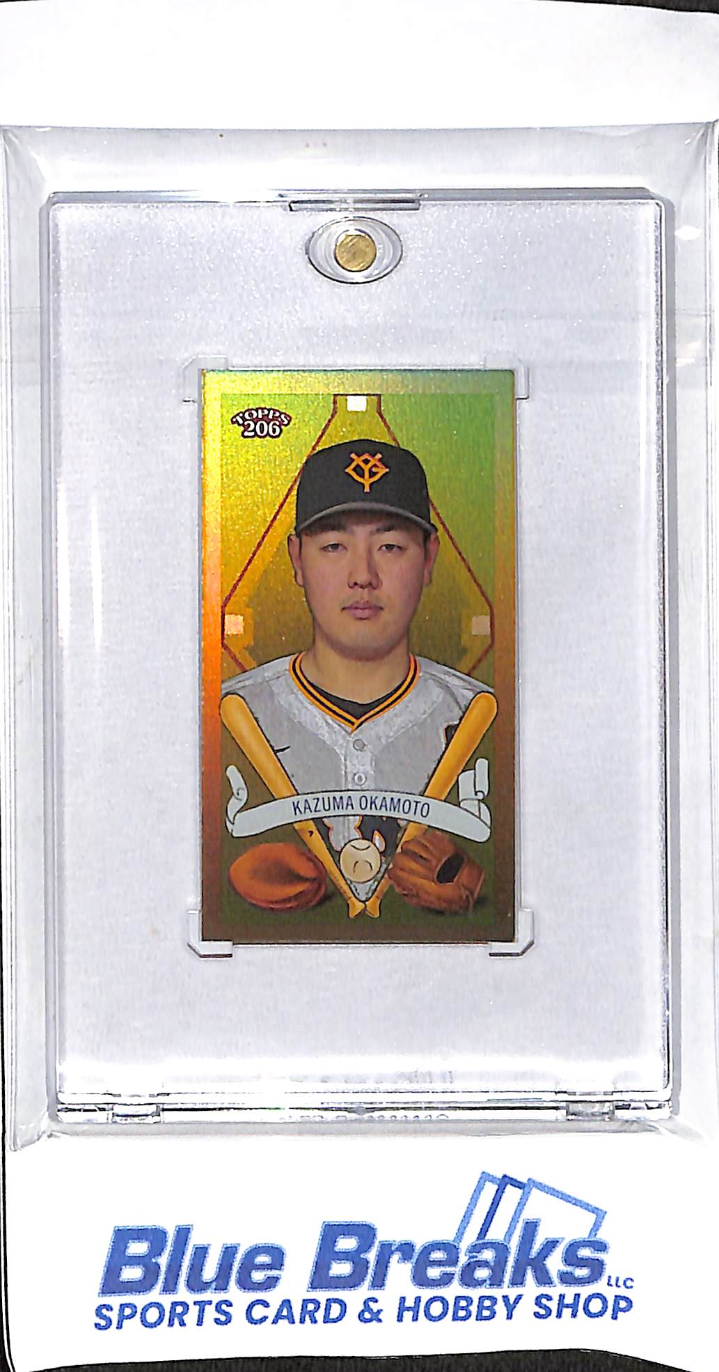 2024 Topps 206 - NPB - Kazuma Okamoto - 2/8 - #T205-3 - baseball - Yomiuri Giants - Blue Jays