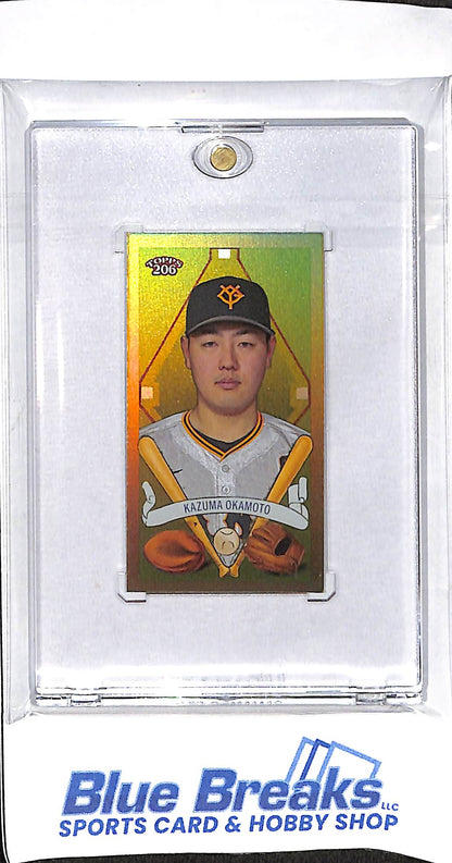 2024 Topps 206 - NPB - Kazuma Okamoto - 2/8 - #T205-3 - baseball - Yomiuri Giants - Blue Jays