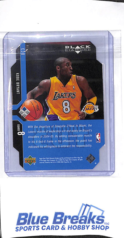 2005 Upper Deck - Black Diamond - Diamond Cut - Kobe Bryant - #DC8 - basketball - Lakers