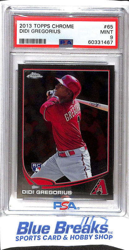 2013 Topps Chrome - Didi Gregorius - RC - #65 - PSA9 - baseball - Diamondbacks