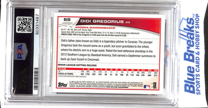 2013 Topps Chrome - Didi Gregorius - RC - #65 - PSA9 - baseball - Diamondbacks