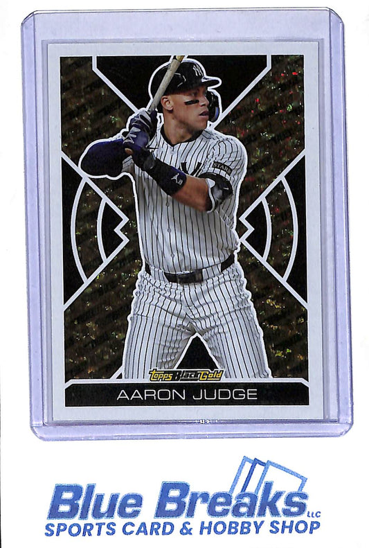 2025 Topps - Black Gold - Aaron Judge - #BG-18 - Baseball - Yankees - drop