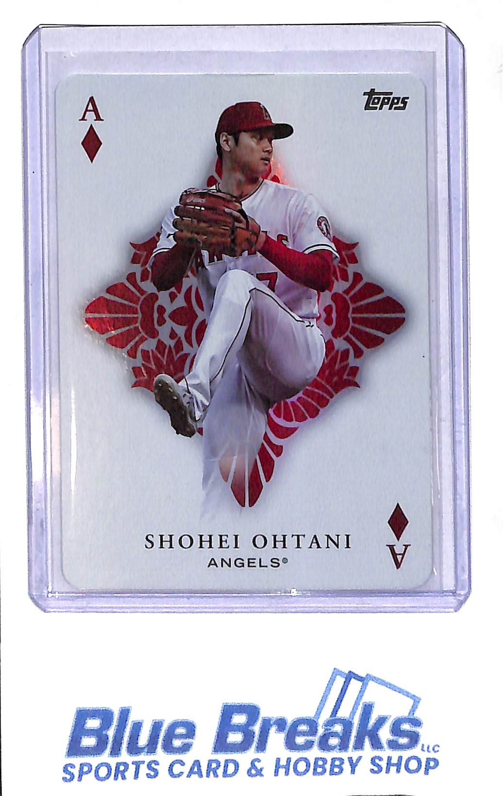 2023 Topps - Series 1 - All Aces - Shohei Ohtani - #AA-11 - baseball - Angels - Dodgers