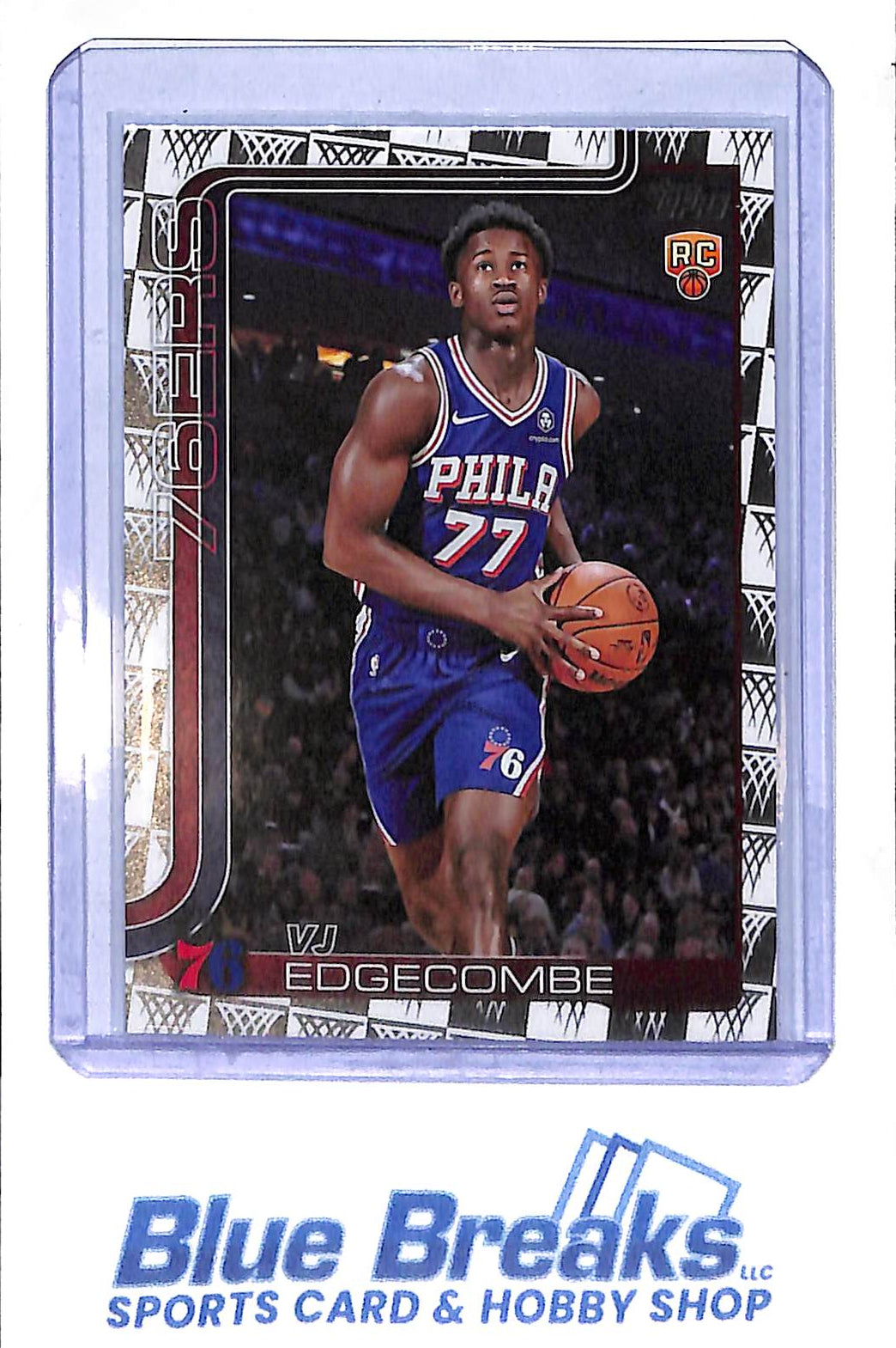 2025 Topps - flagship - season tip off - VJ Edgecombe - RC - #203 - basketball - 76ers