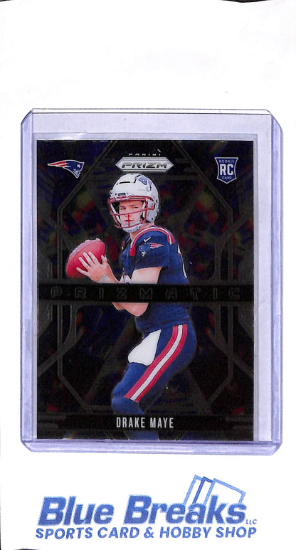 2024 Panini - Prizm - Prismatic - Drake Maye - RC - #2 - football - Patriots