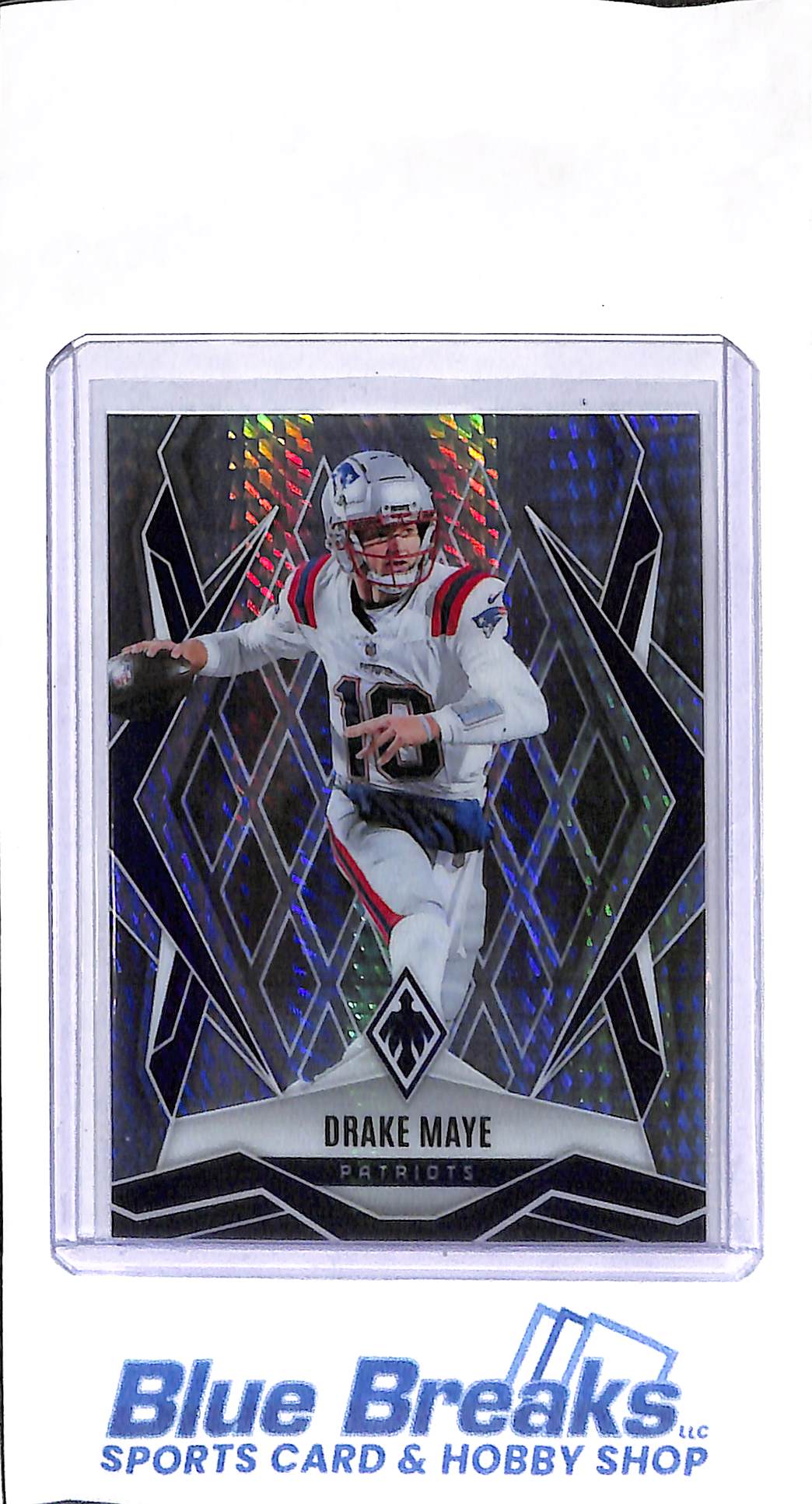 2025 Panini - Phoenix - silver hyper - Drake Maye - #111 - football - Patriots