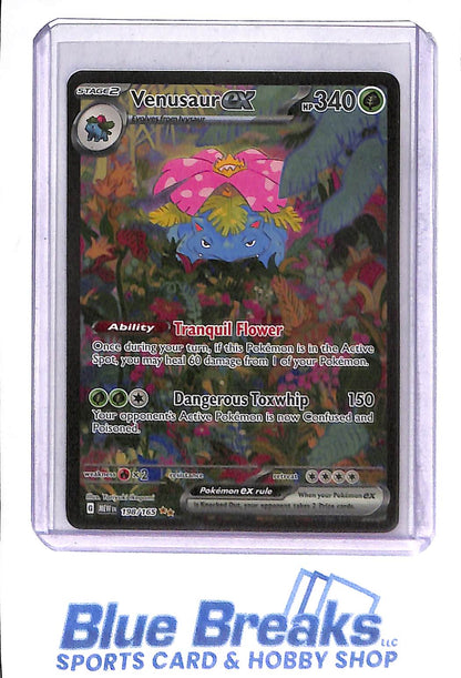 2023 Pokémon - Scarlet & Violet 151 - Special Illustration Rare Holo - Venusaur ex -  198/165