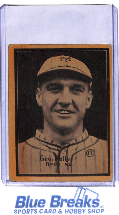 1931 W517 - Geo Kelly - Cincinnati Reds - Baseball - hand cut