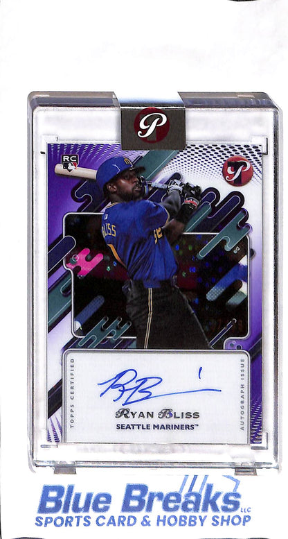 2025 Topps - Pristine - purple refractor - Ryan Bliss - auto - 97/99 - RC - #PA-RB - baseball - Mariners