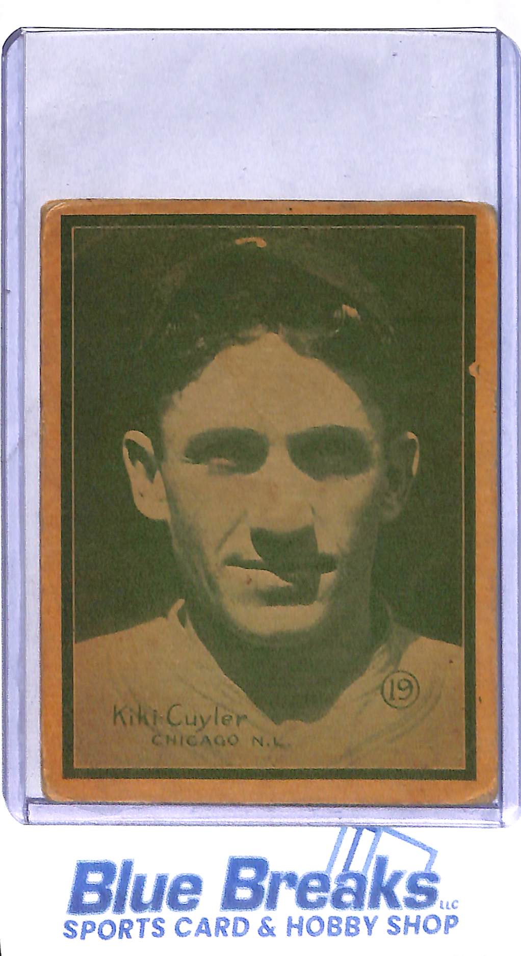 1931 W517 - Kiki Cuyler - Chicago Cubs - National League - Baseball - hand cut