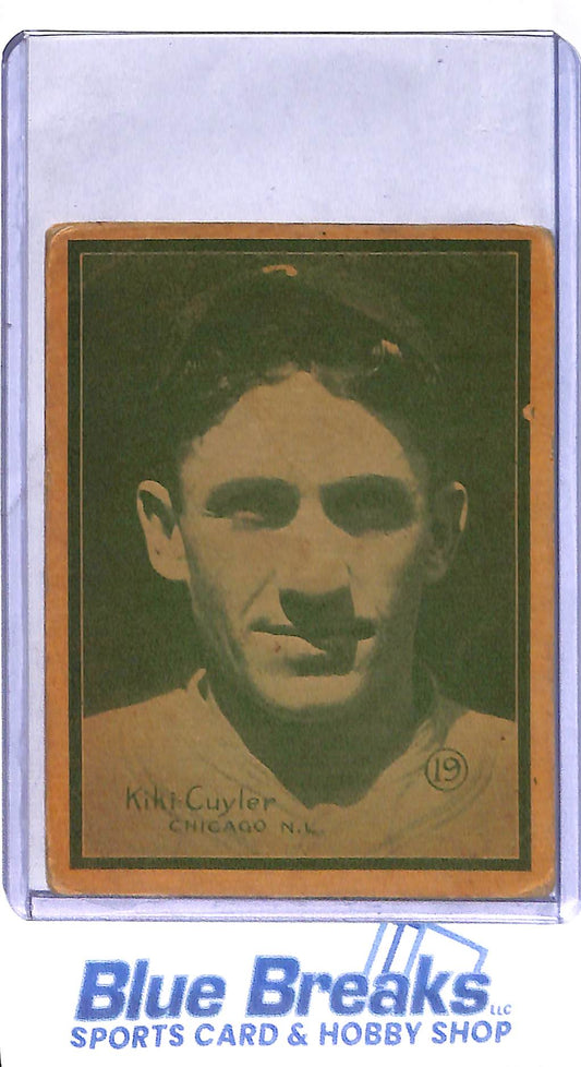 1931 W517 - Kiki Cuyler - Chicago Cubs - National League - Baseball - hand cut