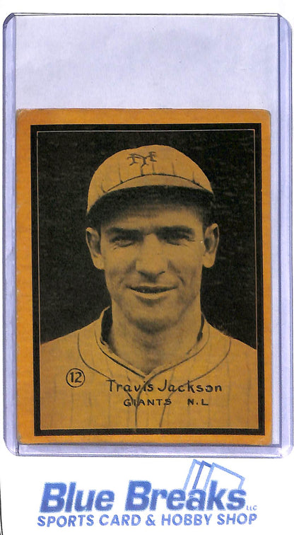 1931 W517 - Travis Jackson - New York Giants - Baseball - Hand Cut
