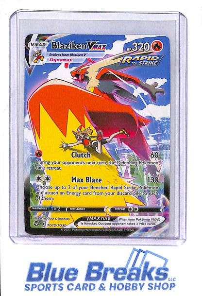 2023 Pokémon - Silver Tempest - Ultra Rare - Blaziken Vmax - TG15/TG30